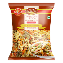 Three Color Fusilli Macaroni