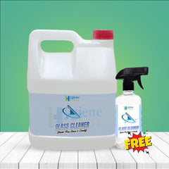 Hygiene Harbor Glass Cleaner Liquid 5L + FREE 500ml Empty Bottle